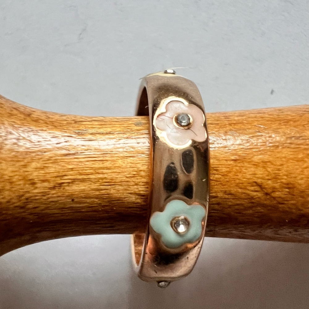 Gold-Tone Stackable Ring - image 1